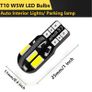 T10 Led Car Interior Bulb w5w Canbus Error Free t10 led White 5730 8SMD LED Car Side Wedge Light White Lamp Bulb Image 3