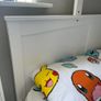 Harvey Norman Triple Bunk Bed, Double and Single, White, Mattresses Included Image 3