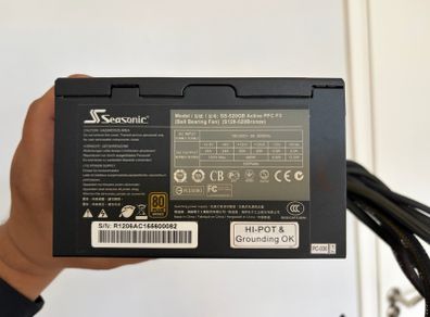 Seasonic 520W PSU bronze