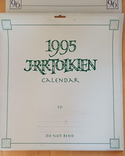 JRR TOLKIEN Six Vintage Calenders