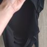 Evita black Top open back Fits 6/8/10 never worn Image 4
