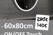 LED Bathroom Mirror Antifog Demister Fogless