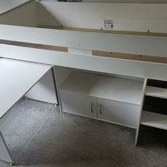 Kids mid-sleeper bed.