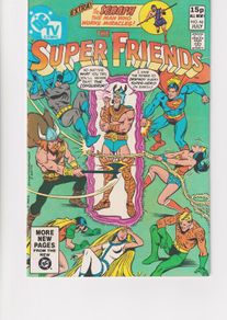 Super Friends #46 (1981) The Conqueror's Greatest Conquest Dc Bronze Age Comic