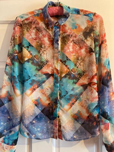 River Island Multi colour shirt size 8