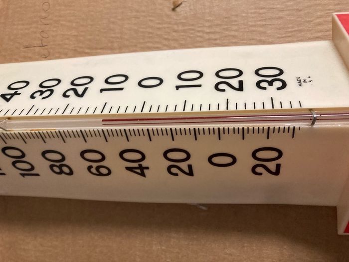 Coca Cola 1970's Thermometer New
