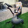 Universal Seated Buggy Board with toy steering wheel Image 2