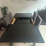 Dining table and chairs x 4 Image 5