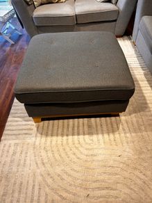 Grey Footstool