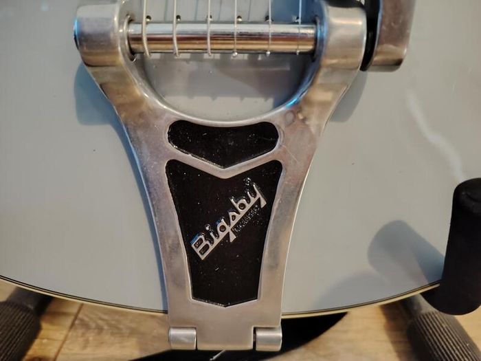 Gretsch G5127 Baby blue Electromatic guitar with hard case