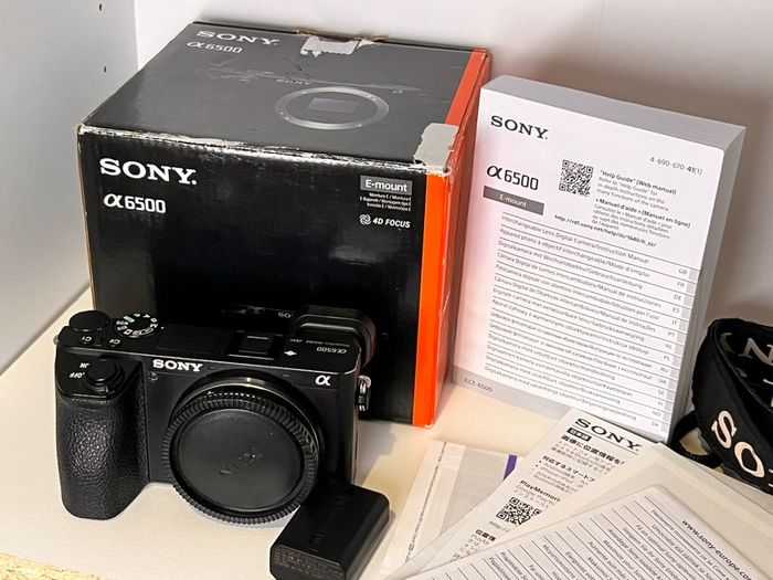 Sony a6500 mirrorless body