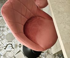 Dusty Pink Kitchen Bar Stools