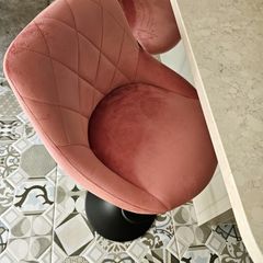 Dusty Pink Kitchen Bar Stools