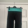 Victorias Secret PINK Mint & Black Yoga Leggings Image 10