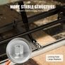 Chainsaw Mill, Portable Sawmill 36 cm-122 cm Guide Bar, Galvanized Steel Chainsaw Planking Mill with 0.5 cm-30 cm Cutting Thickness Image 4