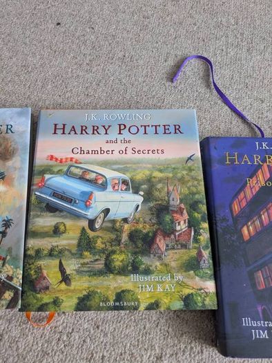 Harry Potter Illustrated Editions Books 1 to 5