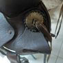 Western style brown leather horse saddle comes with accessories Image 5
