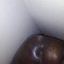 antique chesterfield in rare cigar brown Image 7