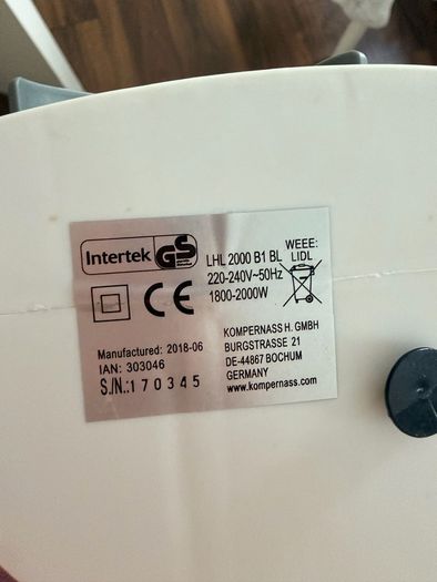 electric heater