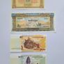 Cambodia 0.1-100 Riels 1972-2002 6 notes Unc Image 2