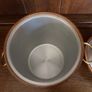 Mid  Century Retro Teak and Brass Ice Bucket Image 5