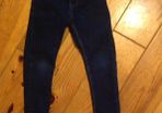 NEXT Age 3 Skinny Jeans Dark Blue