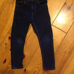 NEXT Age 3 Skinny Jeans Dark Blue