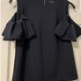 Ted Baker navy cold shoulder top size 2 uk10 Image 2