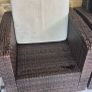 Free rattan set and table Image 2