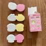 fruit shape sticky notes x4 Image 3