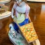Pair of Chelsea porcelain figurines Image 3