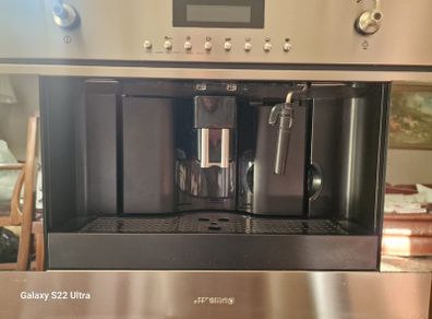 SMEG integrated coffee machine