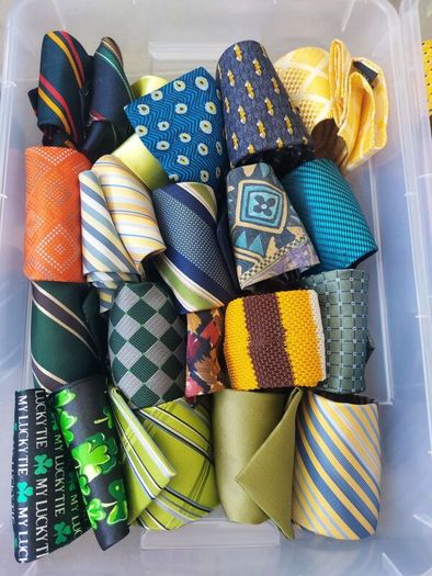 Ties - 75 no individual ties - very seldom used