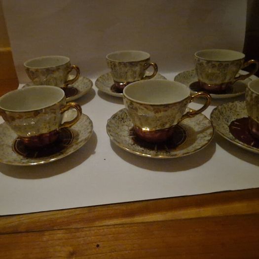 Vintage Japanese Floral Tea Set