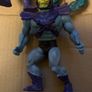 Vintage 80s Action Figure Lot MOTU Skeletor Merman, Rock Lords Granite, Super Naturals Hologram Image 5