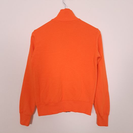 United Colors of Benetton Bright Orange Logo Track Jacket Slim Fit 8UK/36EU