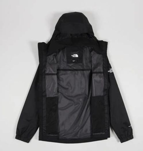 The North Face Box Mountain Jacket Black Men's Medium Hooded