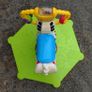 Fisher Price, Bounce & Spin Zebra (used). Image 6