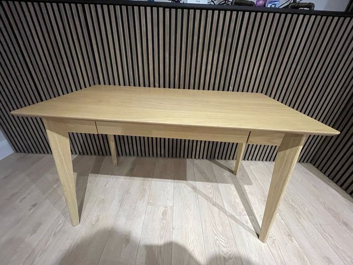 Brand New Light Oak Desk with Drawer