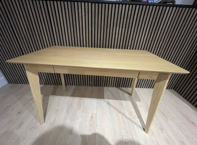 Brand New Light Oak Desk with Drawer