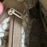 Vintage Guess leather bag with woven texture Image 10