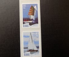 Ireland 2001.Sailing.Set of four Stamps.Mint never hinged.Self-adhesive.
