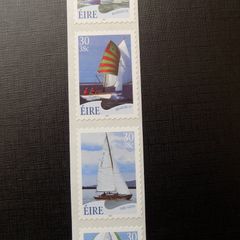 Ireland 2001.Sailing.Set of four Stamps.Mint never hinged.Self-adhesive.