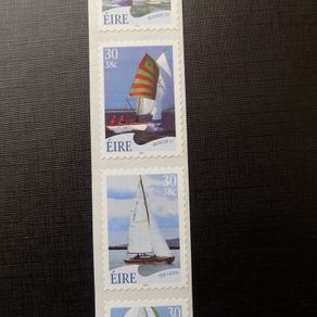 Ireland 2001.Sailing.Set of four Stamps.Mint never hinged.Self-adhesive.