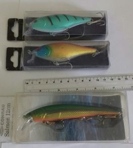 3 boxed fishing lures reduced to 14 euro