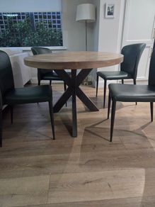 Oval Oak Table