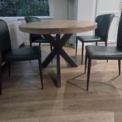 Oval Oak Table