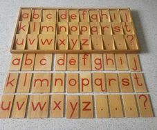 Montessori Moveable Alphabet
