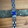 Swatch Irony wrist watch blue dial Image 2