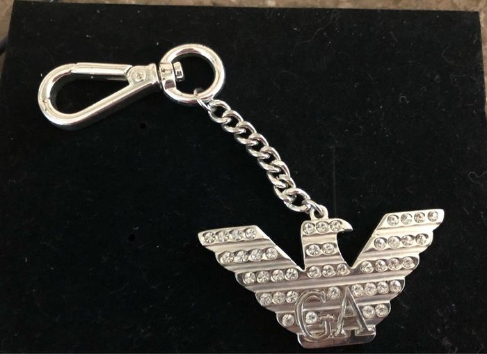 Emporio Armani diamonds key ring